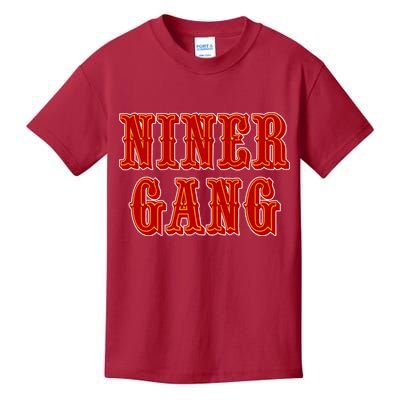Bang Bang Niner Gang San Francisco Kids T-Shirt