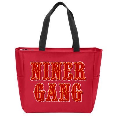 Bang Bang Niner Gang San Francisco Zip Tote Bag