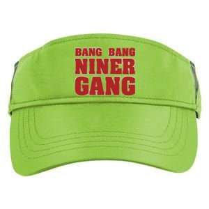 Bang Bang Niner Gang Adult Drive Performance Visor