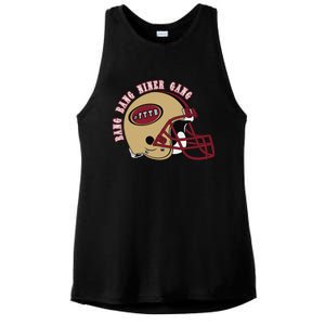 Bang Bang Niner Gang Ladies PosiCharge Tri-Blend Wicking Tank