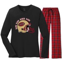 Bang Bang Niner Gang Women's Long Sleeve Flannel Pajama Set 