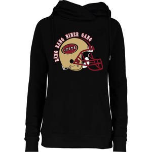 Bang Bang Niner Gang Womens Funnel Neck Pullover Hood