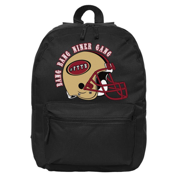 Bang Bang Niner Gang 16 in Basic Backpack