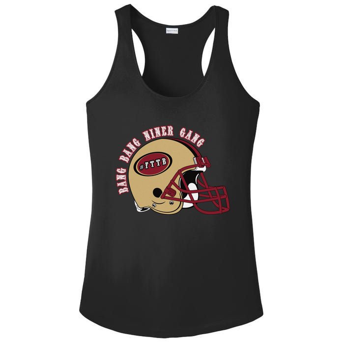 Bang Bang Niner Gang Ladies PosiCharge Competitor Racerback Tank