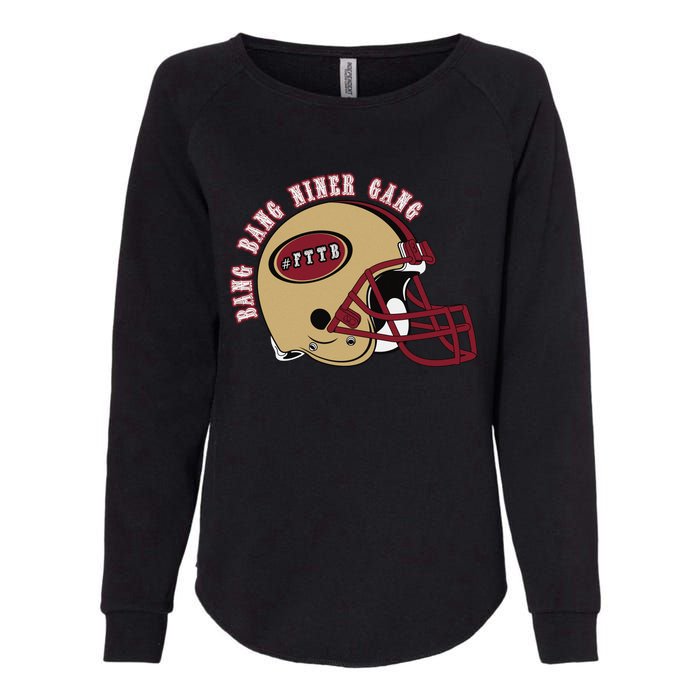 Bang Bang Niner Gang Womens California Wash Sweatshirt