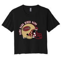 Bang Bang Niner Gang Women's Crop Top Tee