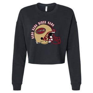 Bang Bang Niner Gang Cropped Pullover Crew