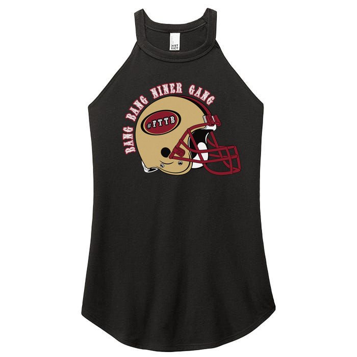 Bang Bang Niner Gang Women's Perfect Tri Rocker Tank