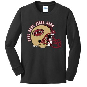 Bang Bang Niner Gang Kids Long Sleeve Shirt