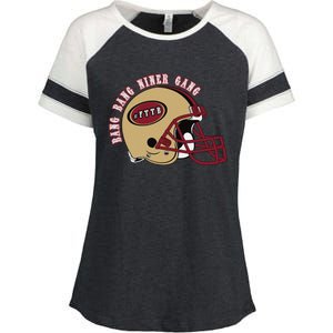 Bang Bang Niner Gang Enza Ladies Jersey Colorblock Tee