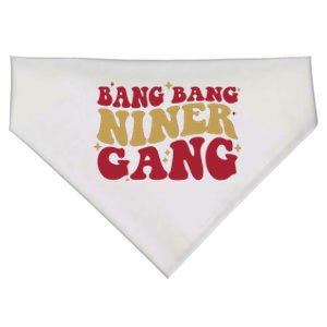 Bang Bang Niner Gang San Francisco Football USA-Made Doggie Bandana