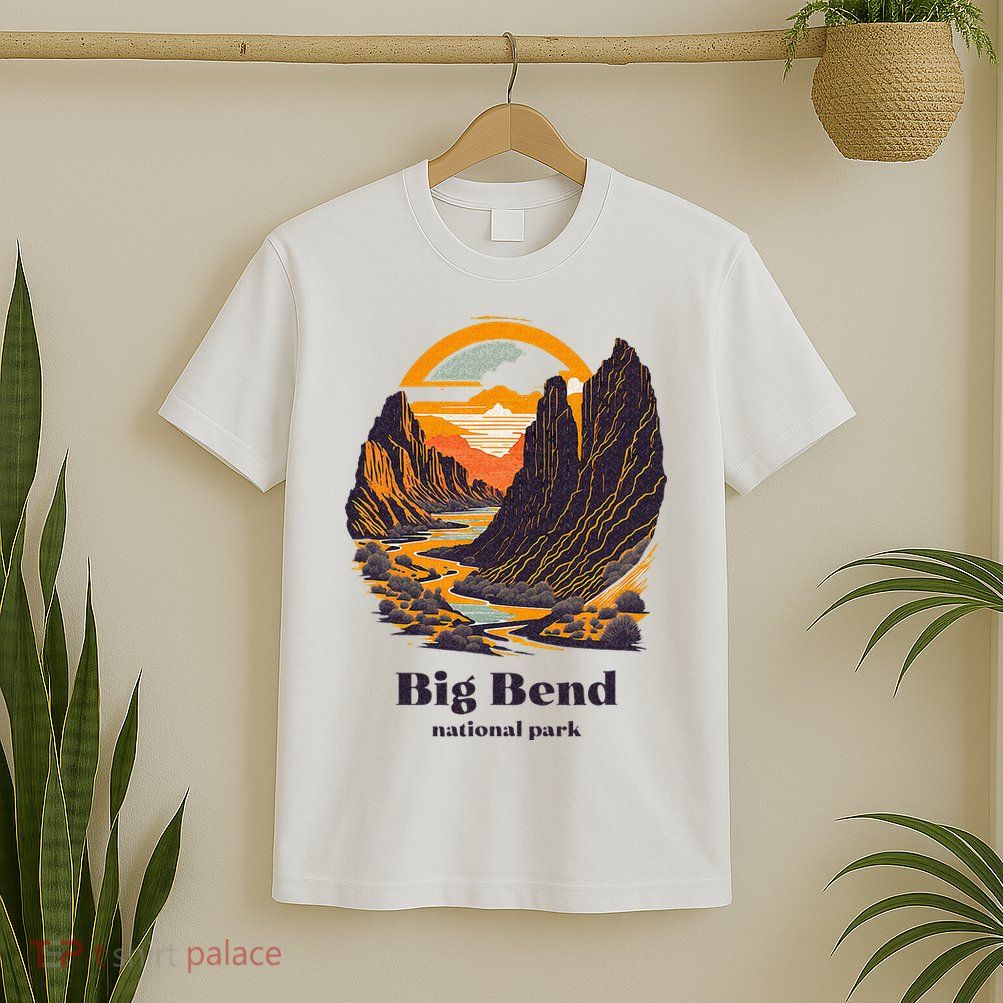 Big Bend National Park Texas Cool Vintage Style T-Shirt