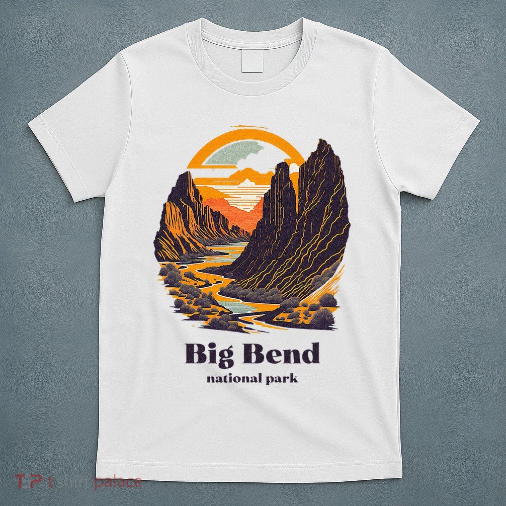 Big Bend National Park Texas Cool Vintage Style T-Shirt