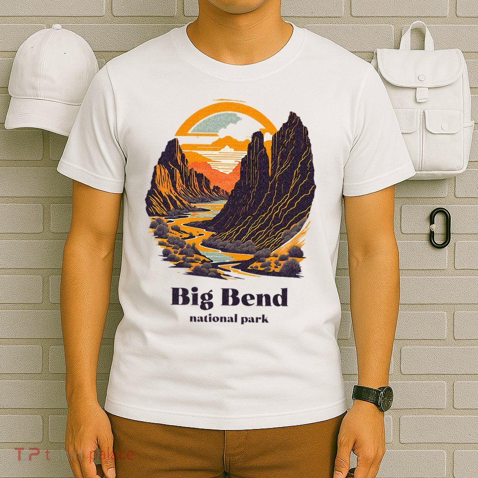 Big Bend National Park Texas Cool Vintage Style T-Shirt