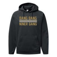 Bang Bang Niner Gang San Francisco Performance Fleece Hoodie