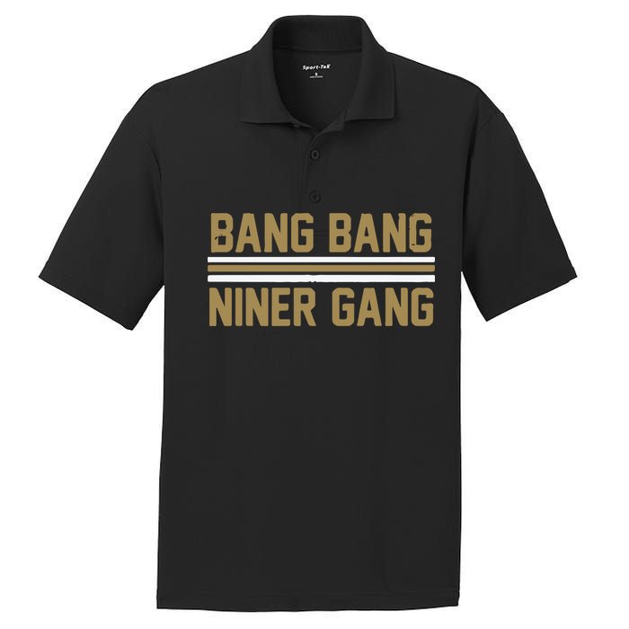 Bang Bang Niner Gang San Francisco PosiCharge RacerMesh Polo