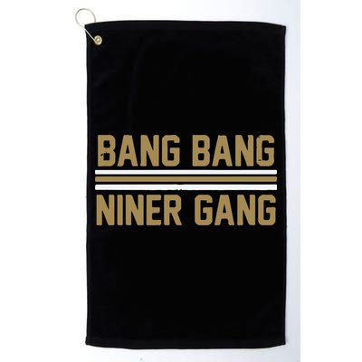 Bang Bang Niner Gang San Francisco Golf Towel