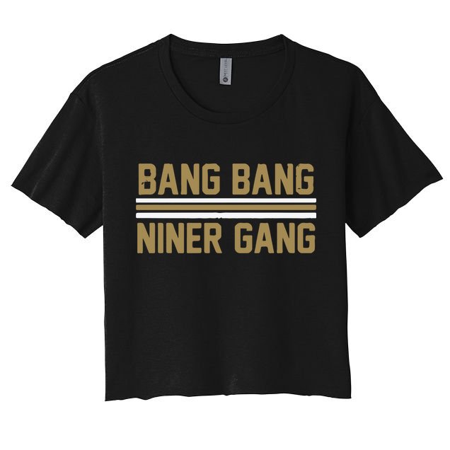 Bang Bang Niner Gang San Francisco Crop Top