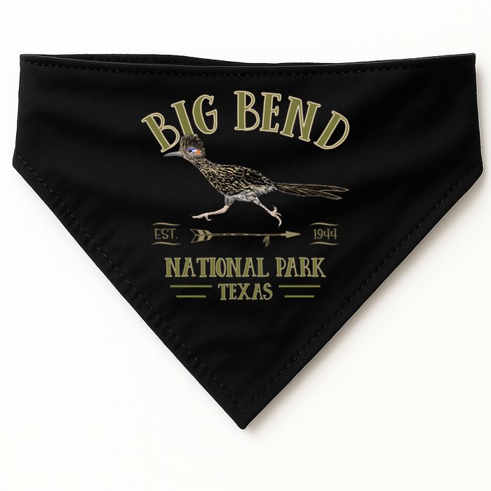 Big Bend National Park Roadrunner Np Texas Tourist Souvenir USA-Made Doggie Bandana