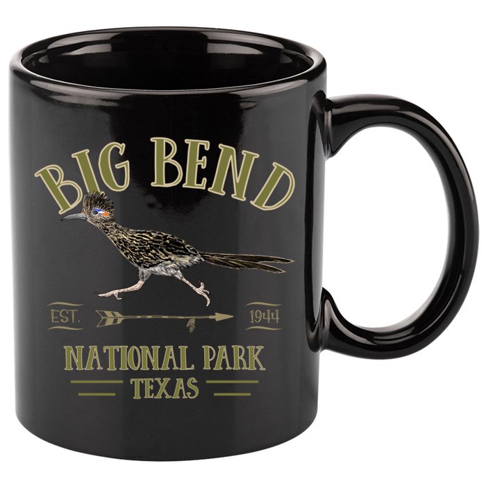 Big Bend National Park Roadrunner Np Texas Tourist Souvenir 11oz C Handle Ceramic Mug