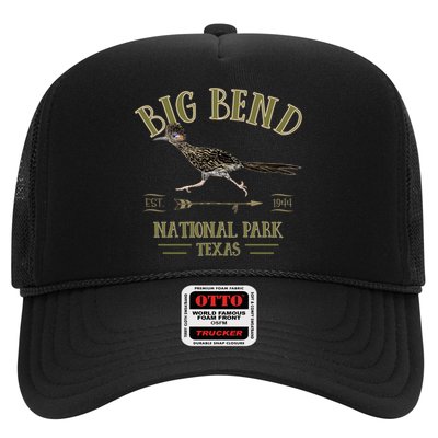Big Bend National Park Roadrunner Np Texas Tourist Souvenir Trucker Hat