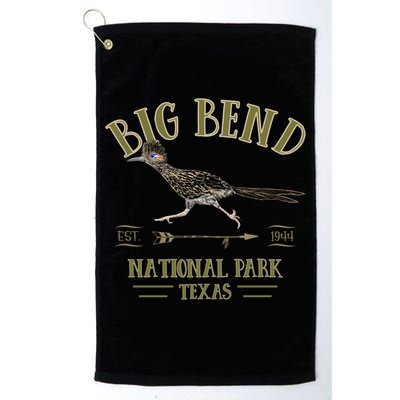 Big Bend National Park Roadrunner Np Texas Tourist Souvenir Golf Towel