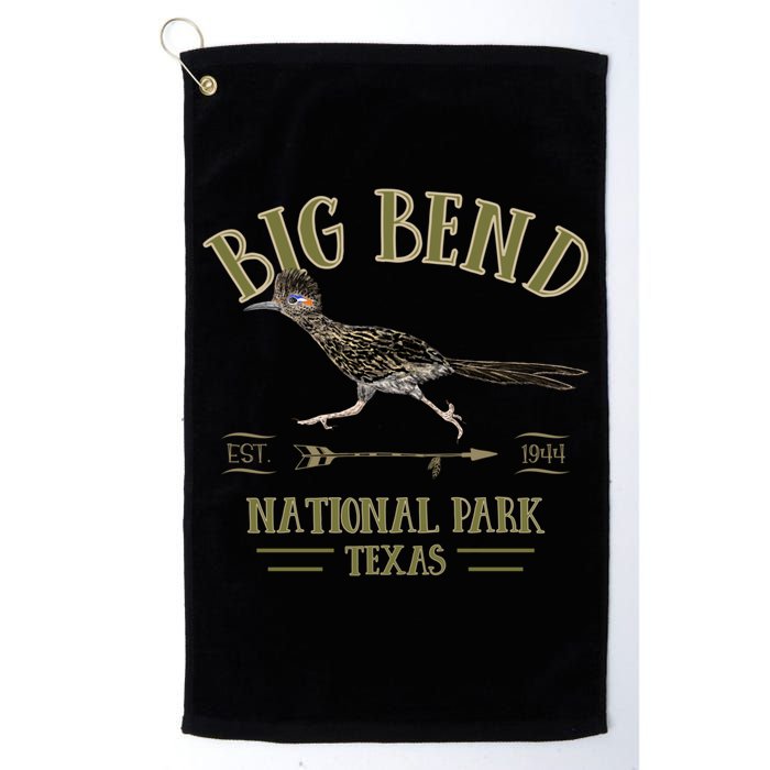 Big Bend National Park Roadrunner Np Texas Tourist Souvenir Golf Towel