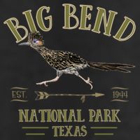 Big Bend National Park Roadrunner Np Texas Tourist Souvenir Golf Towel