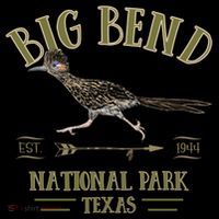 Big Bend National Park Roadrunner Np Texas Tourist Souvenir Womens T-Shirt