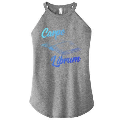 Bibliophile Book Nerd Carpe Librum Gift Women's Perfect Tri Rocker Tank