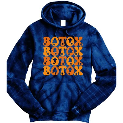 Botox Boo Nurse Halloween Tie Dye Hoodie