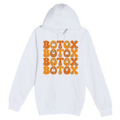 Botox Boo Nurse Halloween Premium Pullover Hoodie