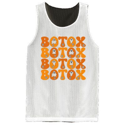 Botox Boo Nurse Halloween Mesh Reversible Basketball Jersey Tank