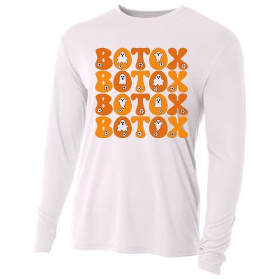 Botox Boo Nurse Halloween Cooling Performance Long Sleeve Crew