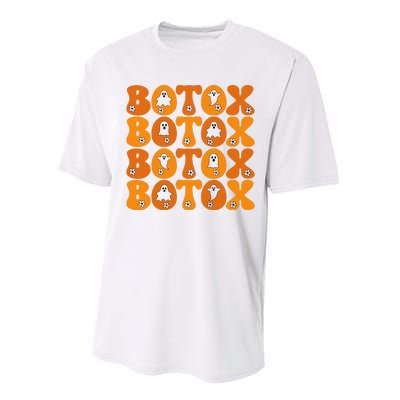 Botox Boo Nurse Halloween Performance Sprint T-Shirt