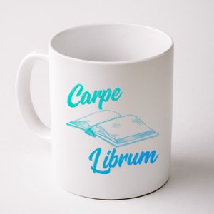 Bibliophile Book Nerd Carpe Librum Gift Coffee Mug