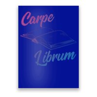 Bibliophile Book Nerd Carpe Librum Gift Poster