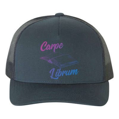 Bibliophile Book Nerd Carpe Librum Gift Yupoong Adult 5-Panel Trucker Hat