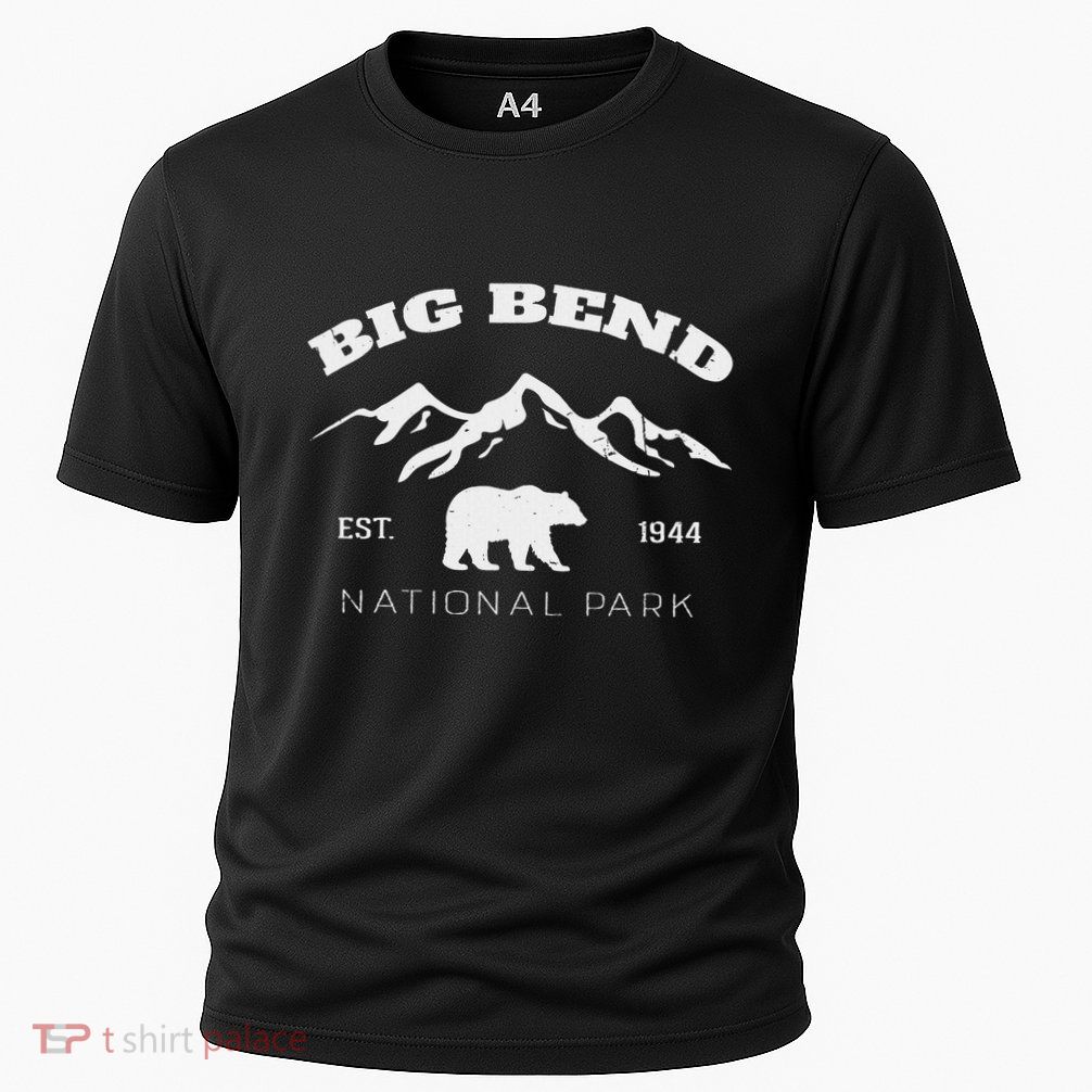 Big Bend National Park Retro Vintage Texas National Park Performance Shirt