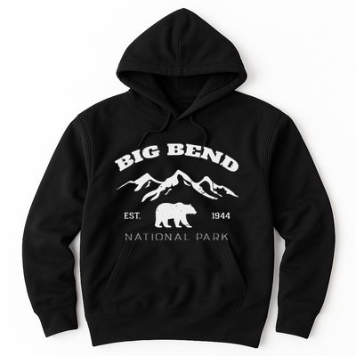 Big Bend National Park Retro Vintage Texas National Park Hoodie