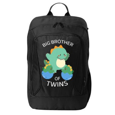 Big Brother Of Twins Dinosaur Twin City Backpack