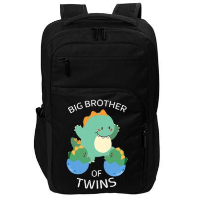 Big Brother Of Twins Dinosaur Twin Impact Tech Backpack