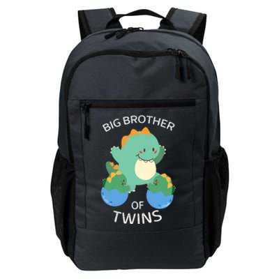 Big Brother Of Twins Dinosaur Twin Daily Commute Backpack