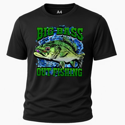 Big Bass Out Fishing Performance Shirt