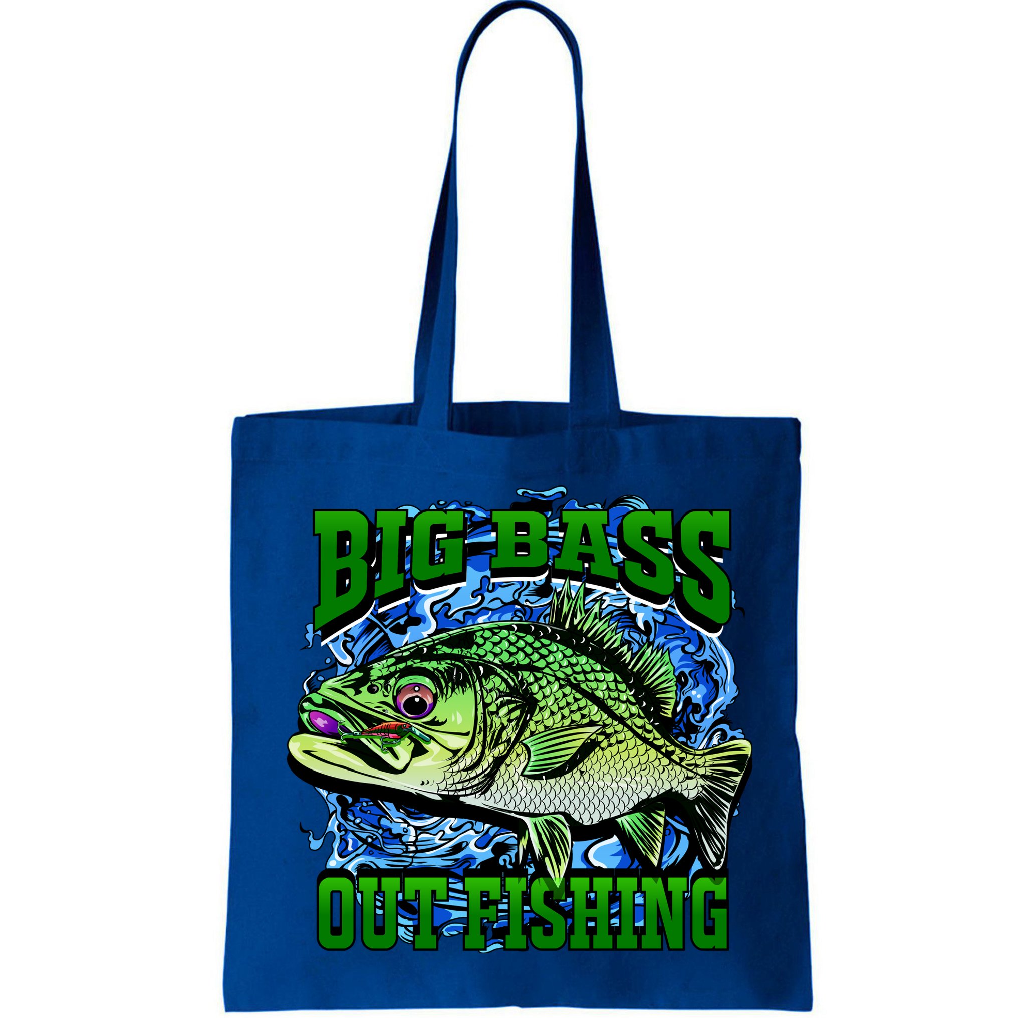 Big Bass Out Fishing Bag