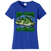 Big Bass Out Fishing Women's T-Shirt