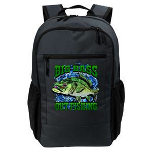 Big Bass Out Fishing Daily Commute Backpack