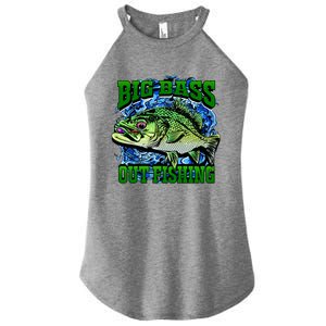 Big Bass Out Fishing Women's Perfect Tri Rocker Tank