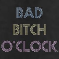 Bad Bitch OClock Funny Black Queen Adult Drive Performance Visor