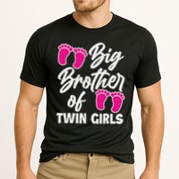 Big Brother Of Twin New Brother Sibling Funny Twins Cooling Performance Crew T-Shirt